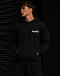 PULSIFYUK HOODIE - BLACK