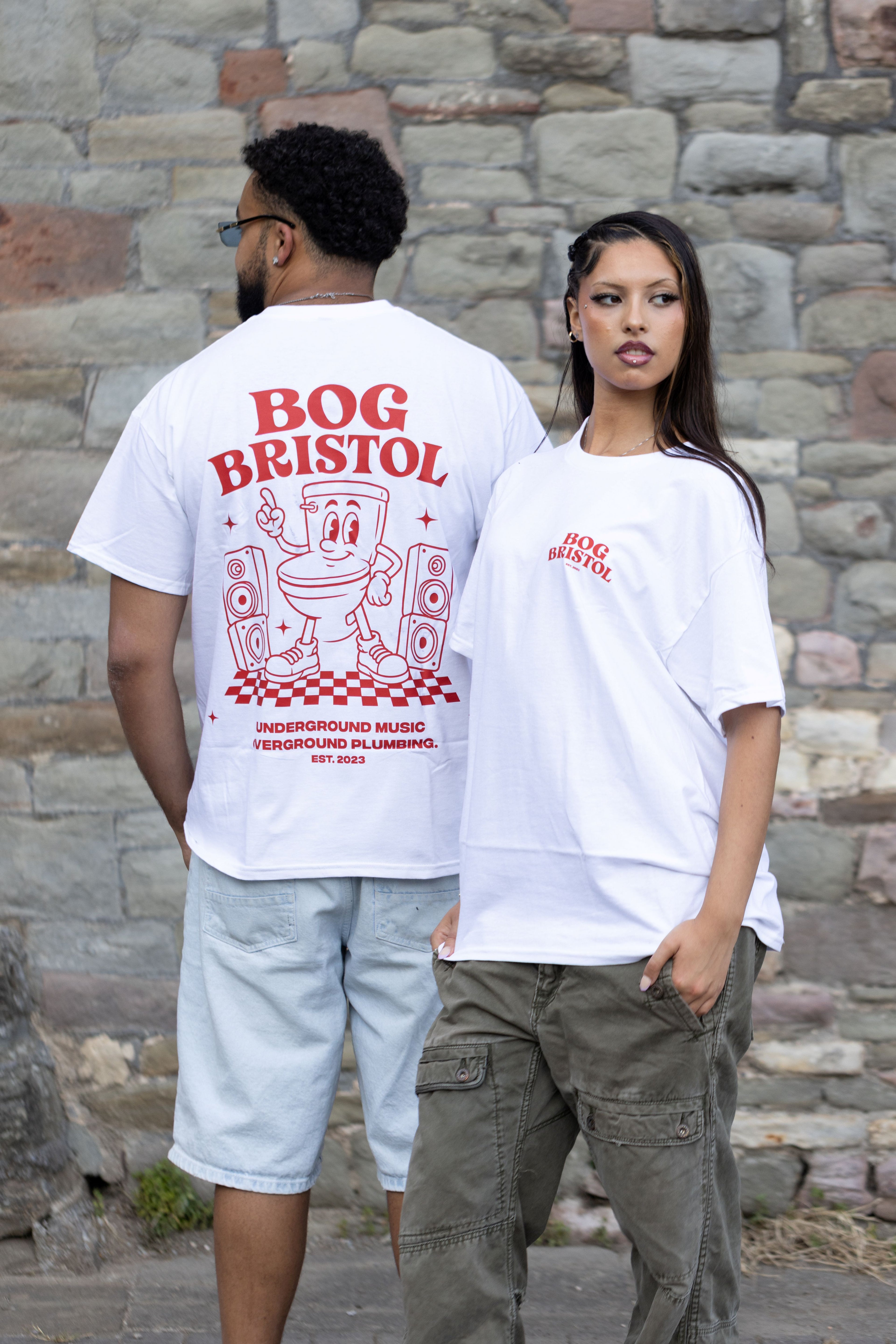 BOG PLUMBING TEE - WHITE