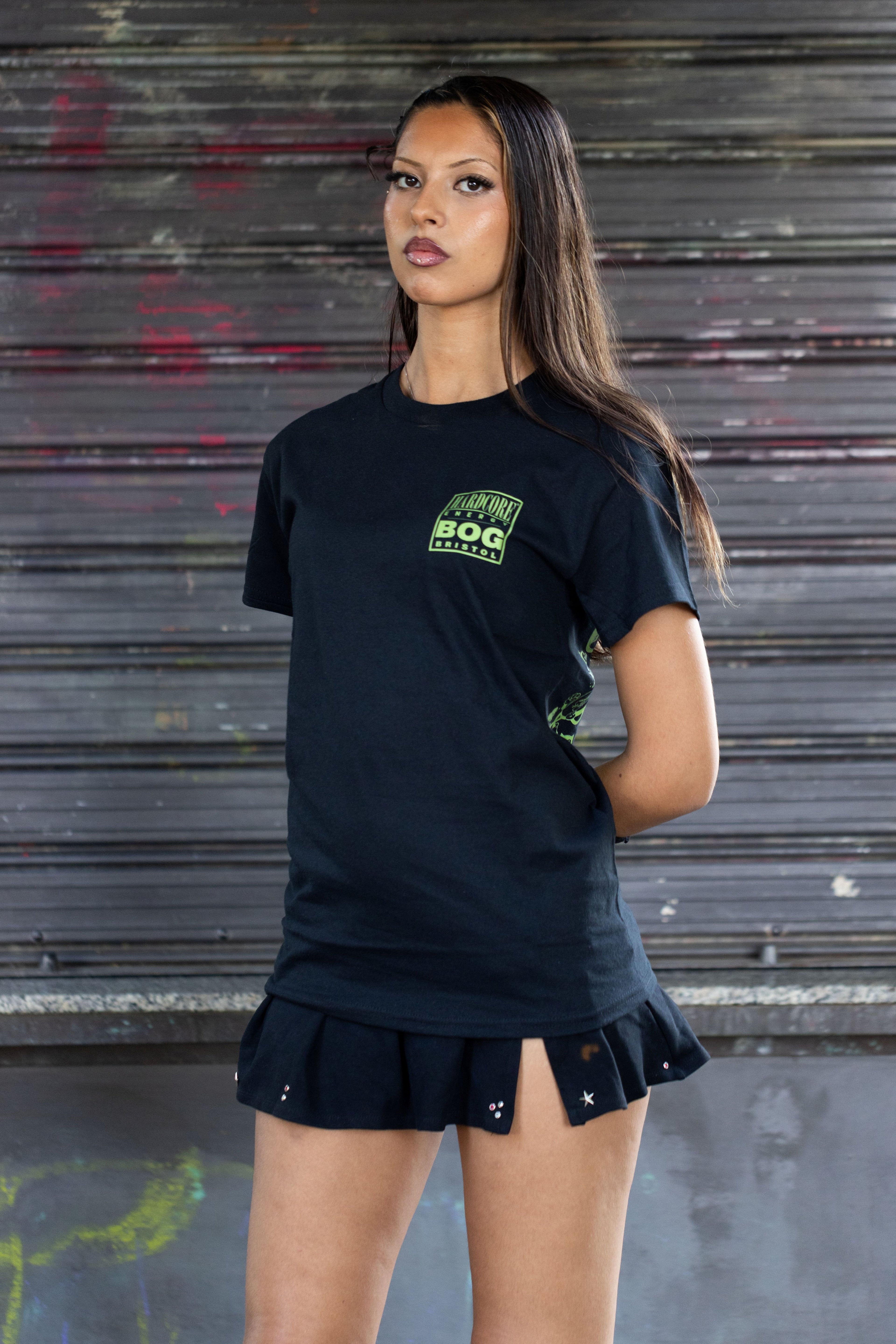 BOG X HARDCORE ENERGY TEE - BLACK