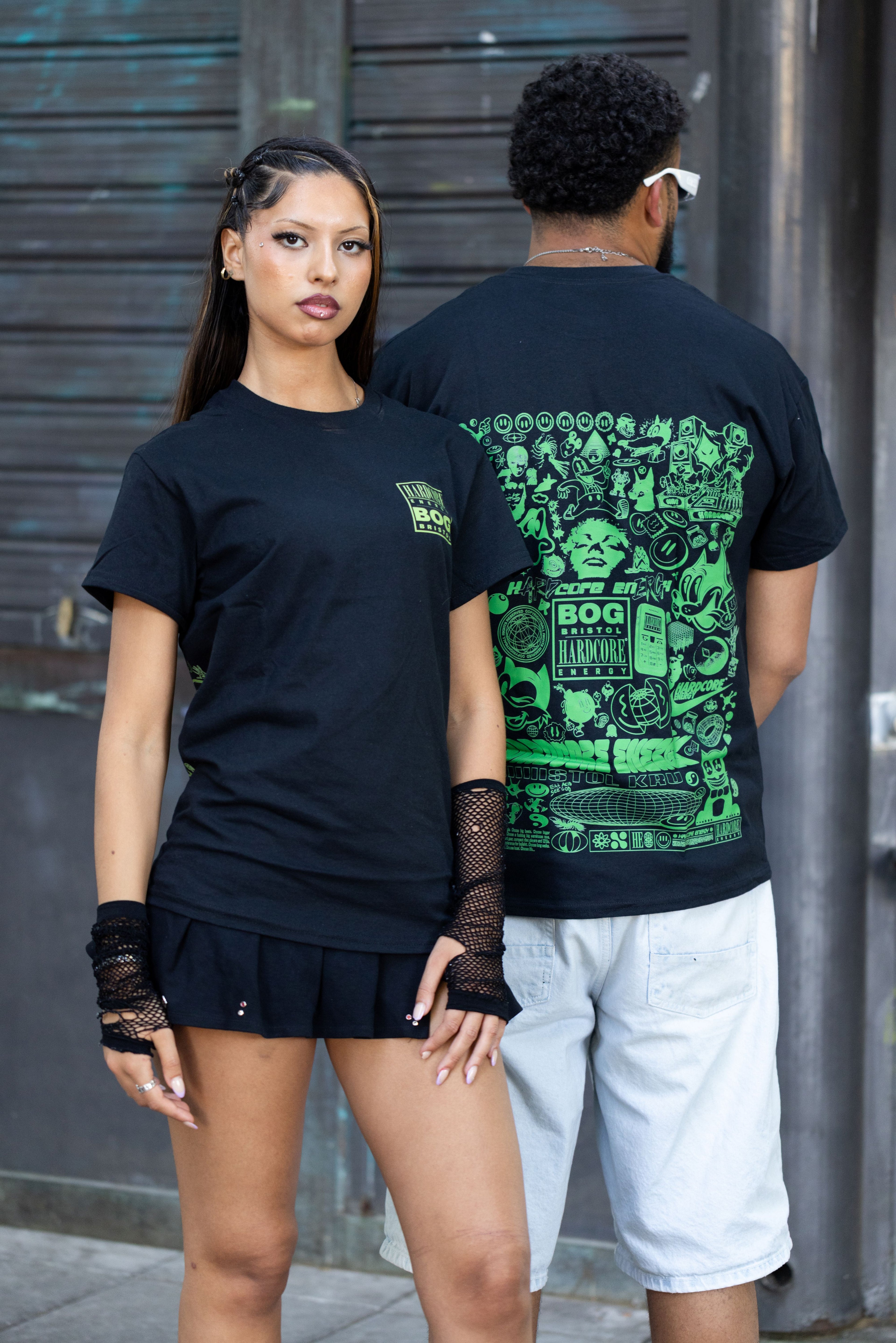 BOG X HARDCORE ENERGY TEE - BLACK