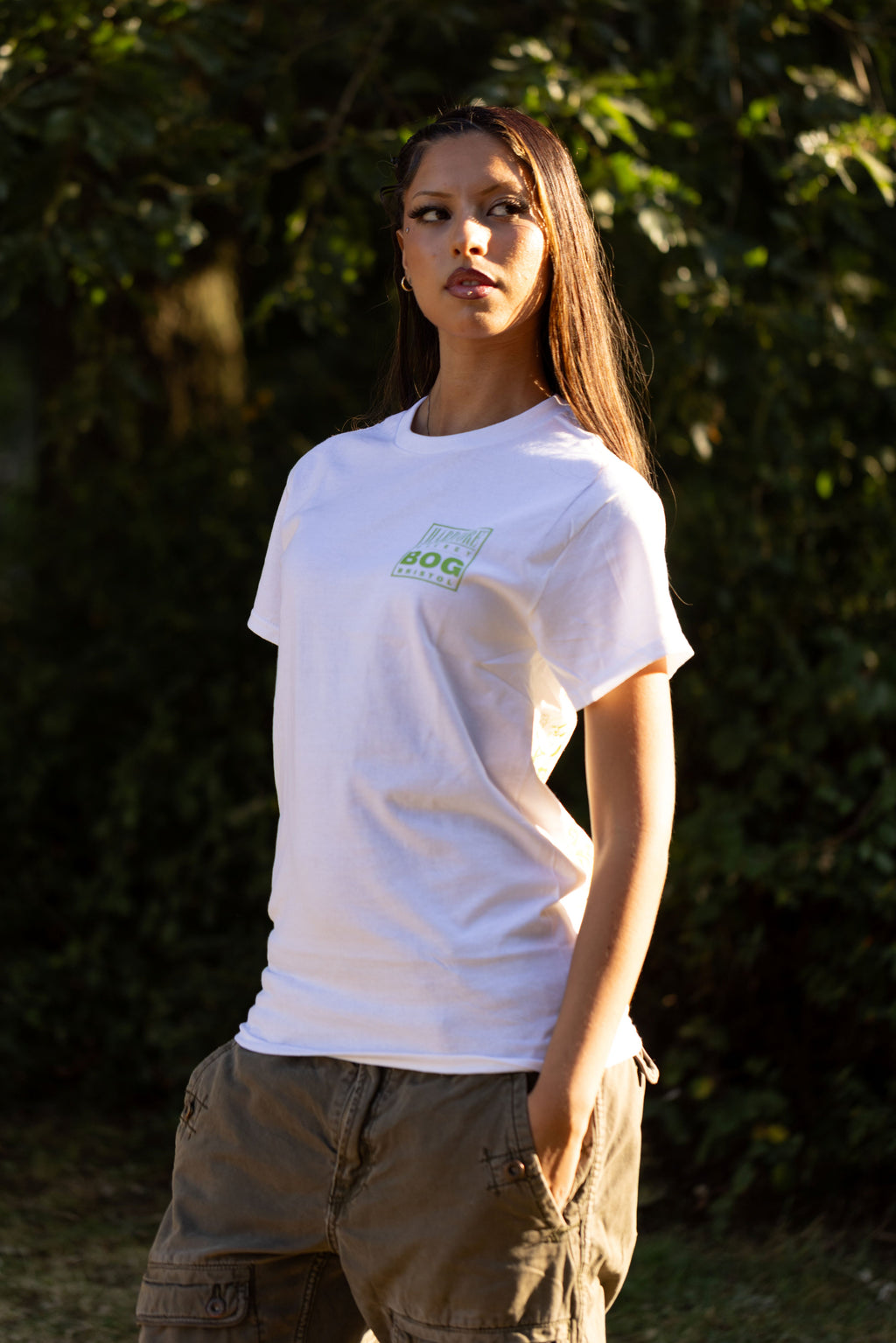 BOG X HARDCORE ENERGY TEE - WHITE