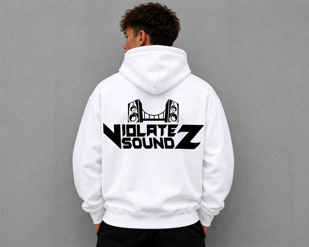 VIOLATE SOUNDZ HOODIE - WHITE